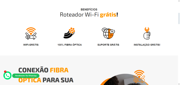 Site Pronto Para Provedor de Internet em PHP - Modelo 3 - Imagem 3